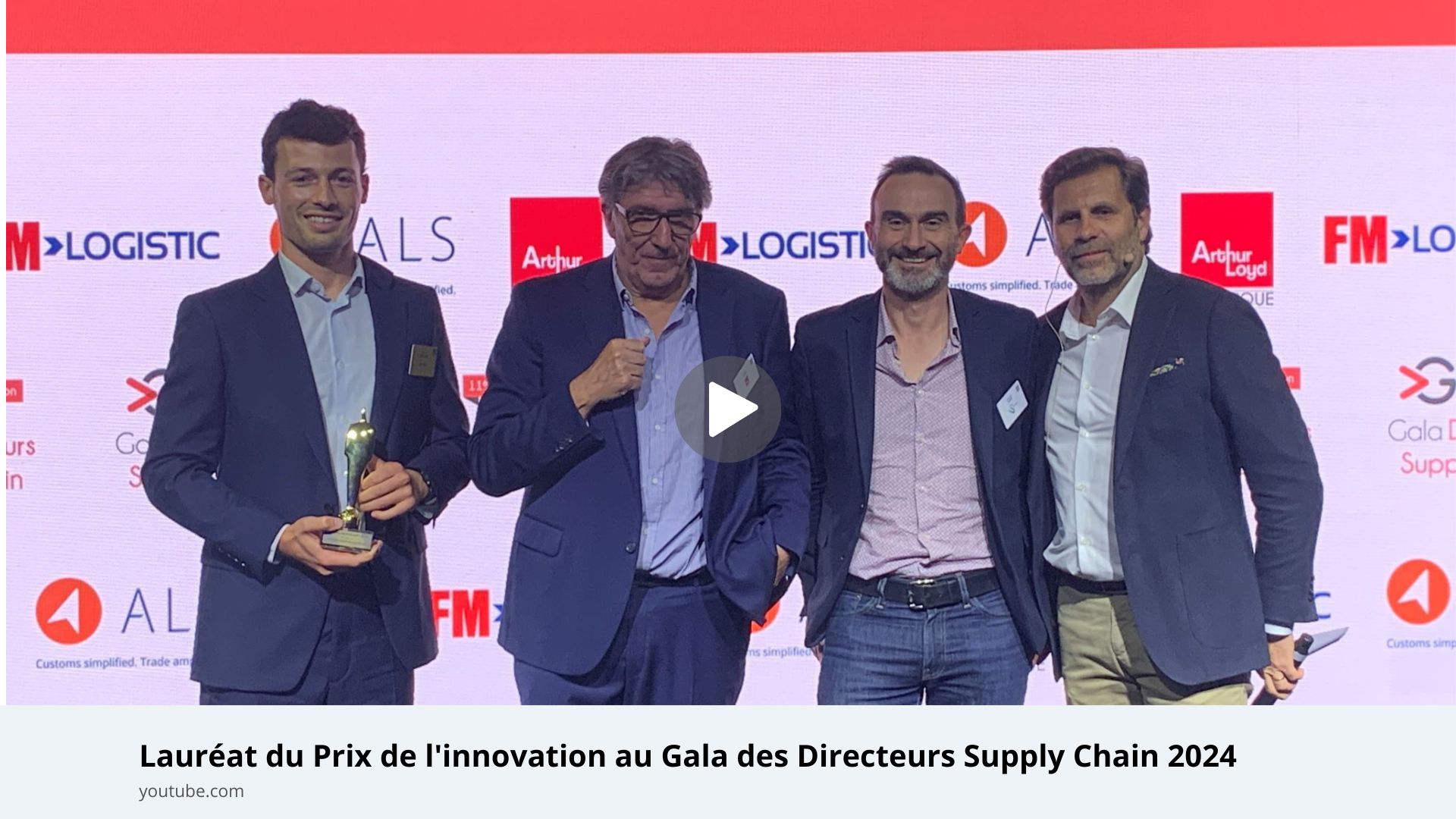  Lauréat Prix Startup Gala Directeurs Supply Chain 