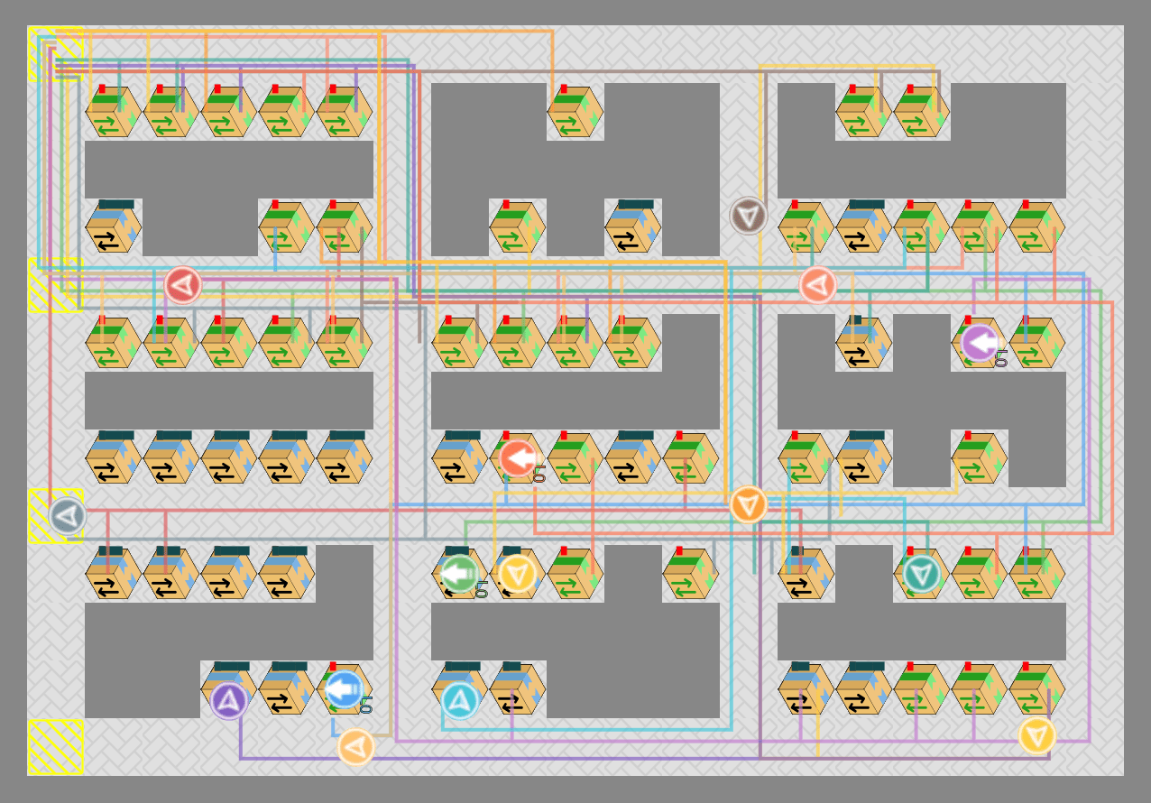 Automated management of storage locations in the warehouse